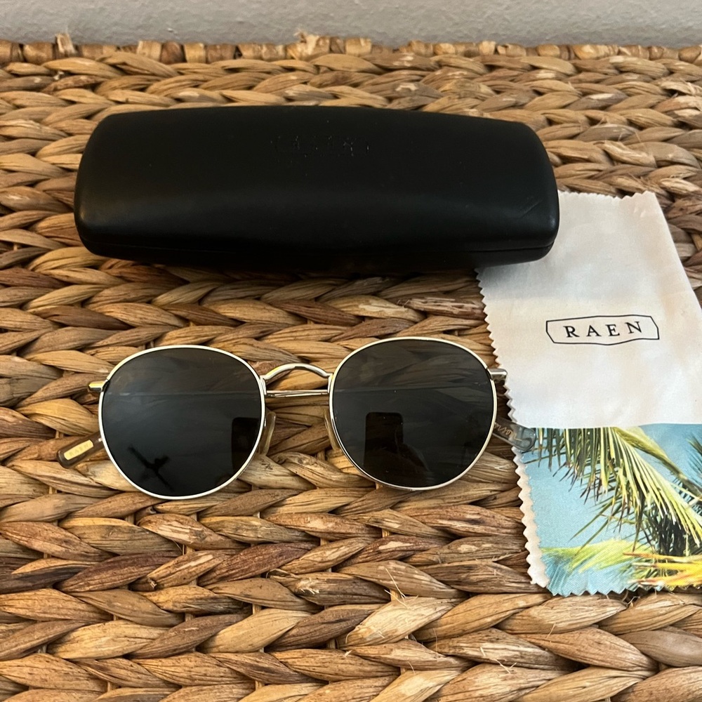 Raen Mason Rootbeer Silver Sunglasses